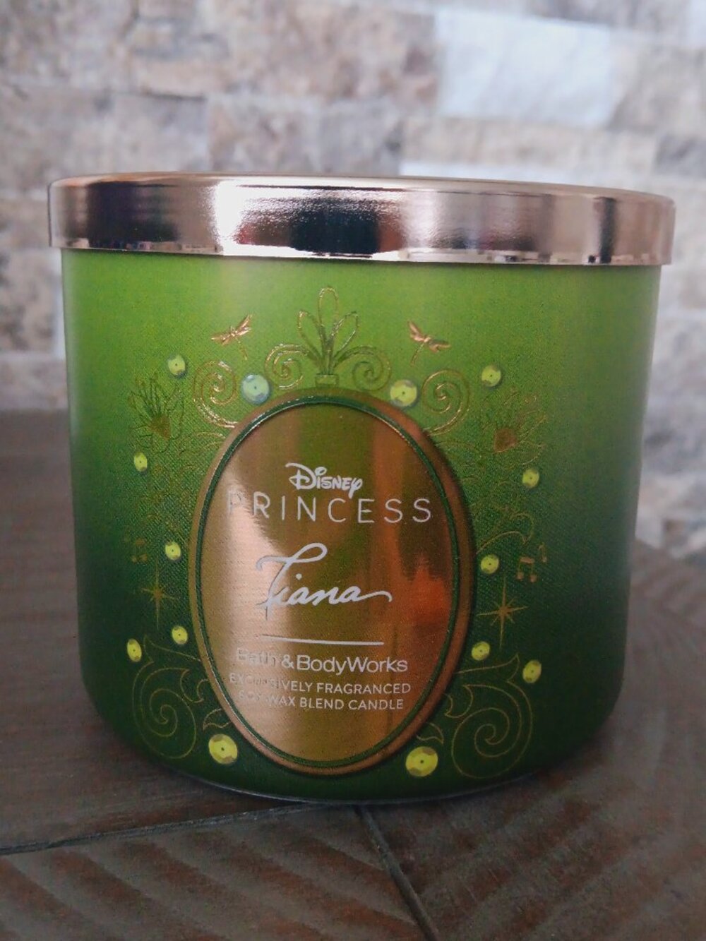 Disney Princess Tiana 3-wick Candle